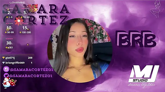 SamaraCortez online show from 12.13.25