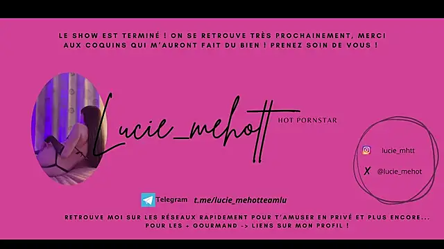 Snapshot of lucie_mehott chatting on 02.25.25 lucie mehott online show from 02.25.25