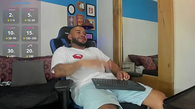 Snapshot of THIAGOXBIG chatting on 12.30.24 THIAGOXBIG online show from 12.30.24
