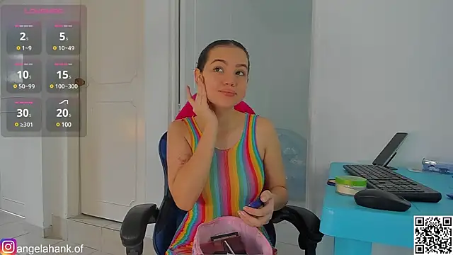 Angela hank2 online show from 02.03.25