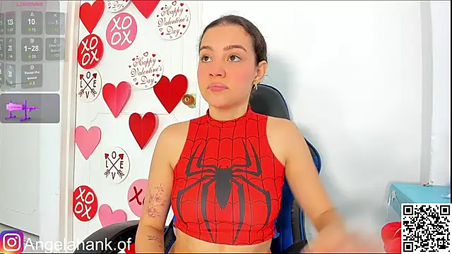 Angela hank2 online show from 03.17.25