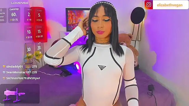 Elizabeth vegaa online show from 02.11.25