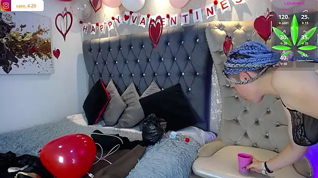 Snapshot of CaroFisher chatting on 02.13.26 CaroFisher online show from 02.13.26