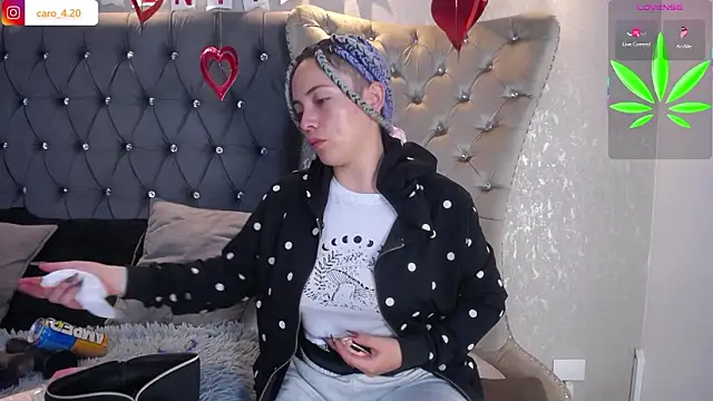 Snapshot of CaroFisher chatting on 02.14.26 CaroFisher online show from 02.14.26