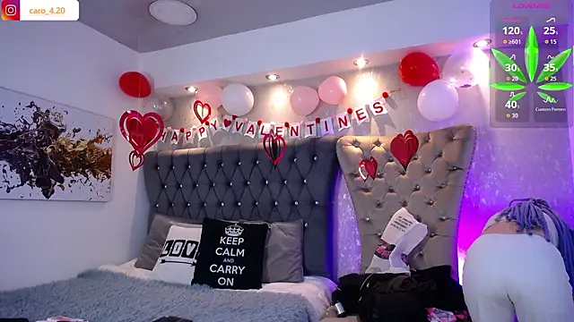 Snapshot of CaroFisher chatting on 02.20.26 CaroFisher online show from 02.20.26