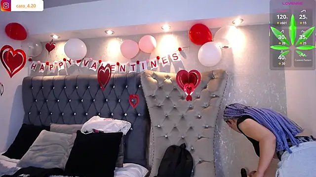 Snapshot of CaroFisher chatting on 02.23.26 CaroFisher online show from 02.23.26