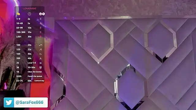 Sara Foxx1 online show from 11.23.25