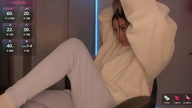 Snapshot of LittleSofia_ chatting on 12.24.24 LittleSofia online show from 12.24.24