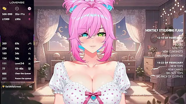 CosmicFaith online show from 02.08.26