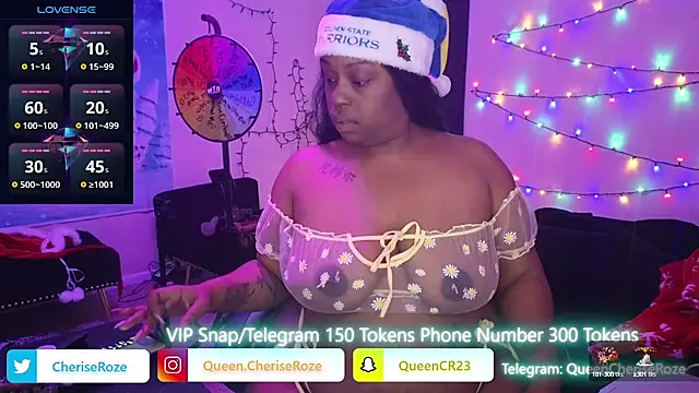cheriserozequeen online show from 12.24.24