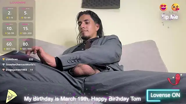 Tom blunt96 online show from 03.20.25