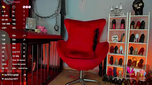 MistressAndre online show from 10.04.25