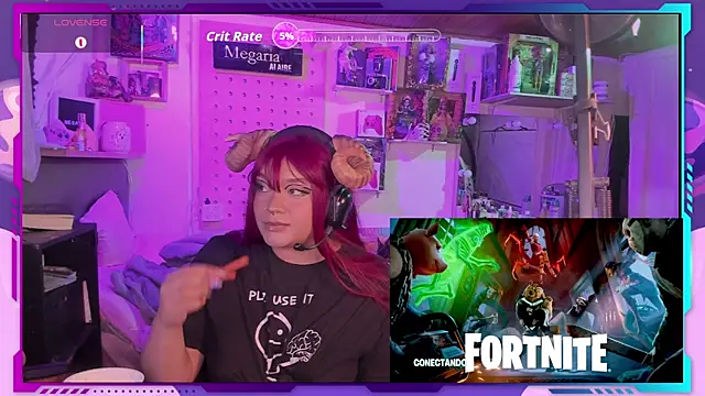 MegariaB online show from 10.11.25