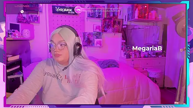 MegariaB online show from 10.20.25