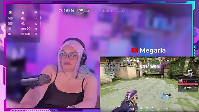 MegariaB online show from 02.21.26