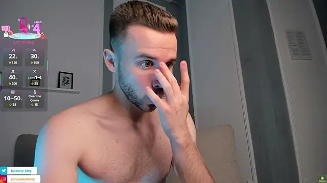 EnriqueBarberry online show from 11.09.25