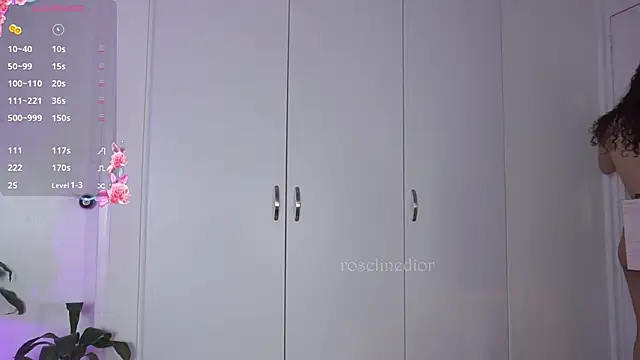 Snapshot of roselinedior chatting on 10.01.25 roselinedior online show from 10.01.25