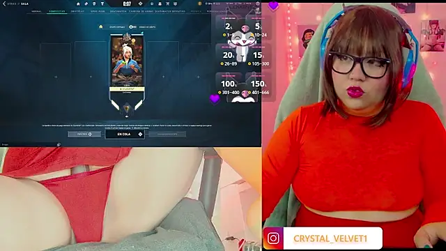 crystal7u7 online show from 10.10.25