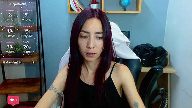 Erika Stevens online show from 12.10.24