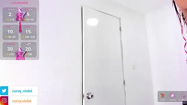 CurvyViolet online show from 12.19.24