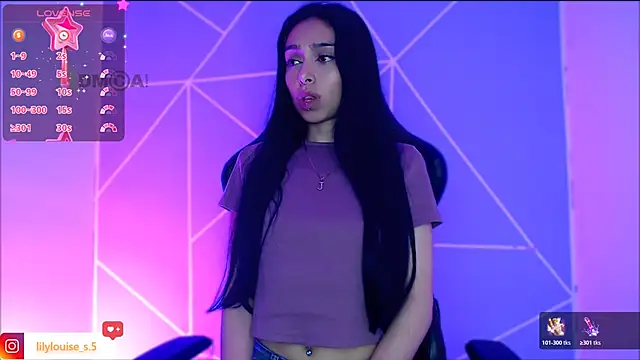 lilylouisee online show from 11.06.25