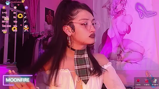 moonfiredancer online show from 10.11.25