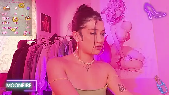 moonfiredancer online show from 10.20.25