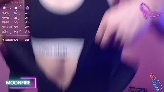 moonfiredancer online show from 11.21.25