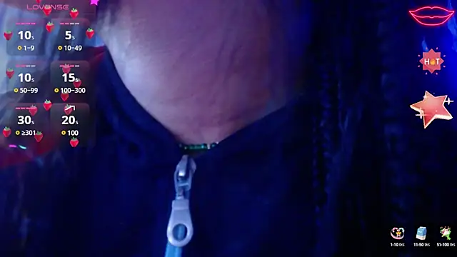 Snapshot of angelie_3 chatting on 01.18.25 angelie 3 online show from 01.18.25