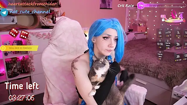 yourcutewaifu online show from 10.15.25