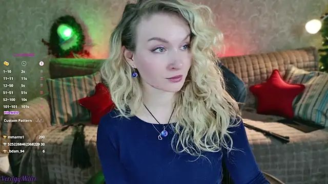 Snapshot of VerdgyMiller chatting on 12.20.24 VerdgyMiller online show from 12.20.24