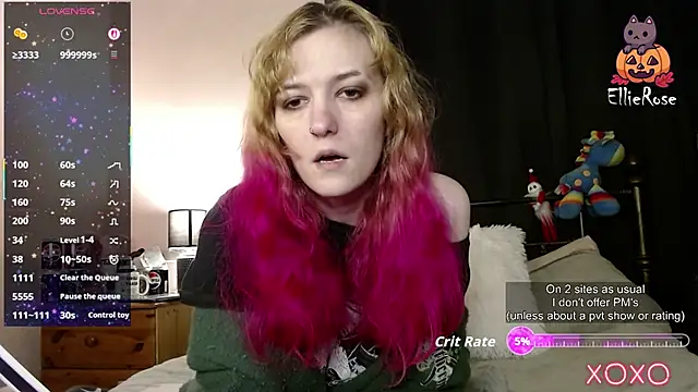 EllieeRose online show from 02.16.26