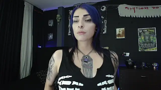 Snapshot of Goddess_Mortem chatting on 02.19.25 Goddess Mortem online show from 02.19.25