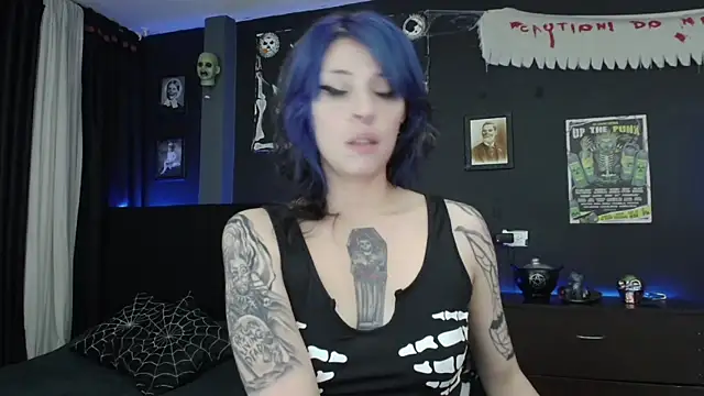 Snapshot of Goddess_Mortem chatting on 02.28.25 Goddess Mortem online show from 02.28.25