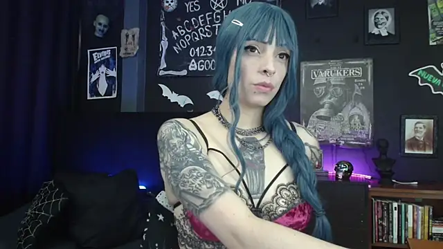 Snapshot of Goddess_Mortem chatting on 07.28.26 Goddess Mortem online show from 07.28.26