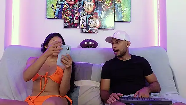 catalina y tylerjhons online show from 10.10.25