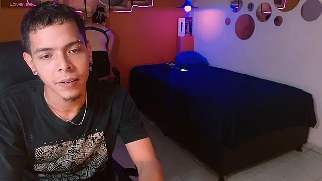 Snapshot of KokoAndRin chatting on 01.07.25 KokoAndRin online show from 01.07.25