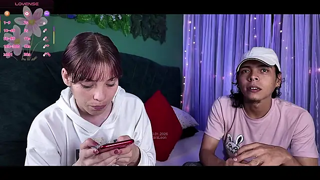 Snapshot of KokoAndRin chatting on 01.09.26 KokoAndRin online show from 01.09.26