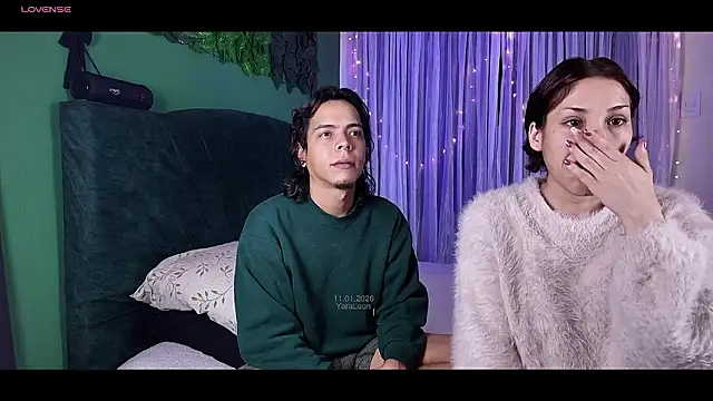 Snapshot of KokoAndRin chatting on 01.11.26 KokoAndRin online show from 01.11.26