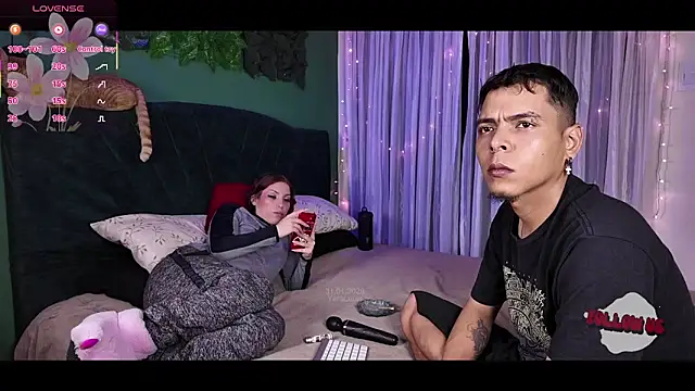 Snapshot of KokoAndRin chatting on 02.01.26 KokoAndRin online show from 02.01.26