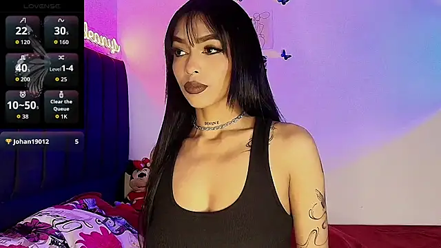 Alleanys Cristal online show from 11.18.25