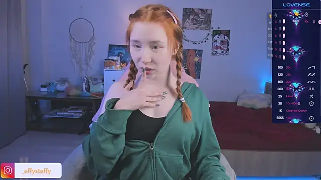 Snapshot of CallMeEffy1 chatting on 02.15.26 CallMeEffy1 online show from 02.15.26