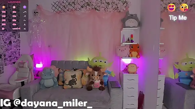  dayana miler online show from 10.29.25