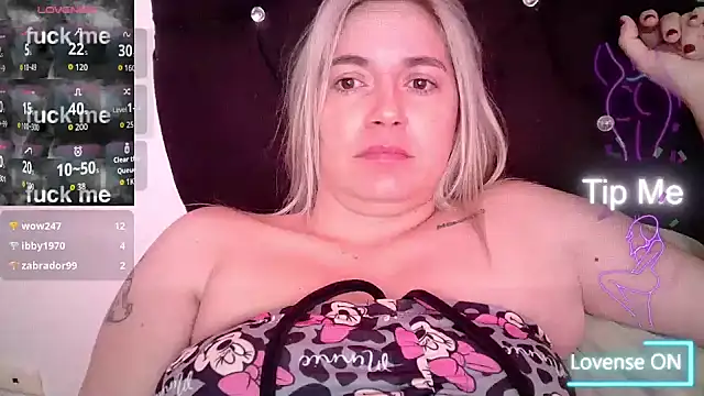 Izury Blondee online show from 09.21.25