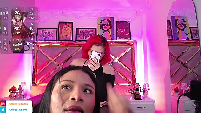 Snapshot of Andrea_Bloomix chatting on 02.11.26 Andrea Bloomix online show from 02.11.26