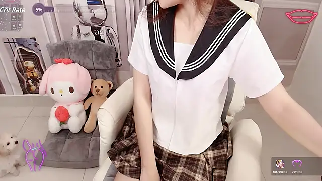 Snapshot of _Mizuki_ chatting on 01.19.25 Mizuki online show from 01.19.25
