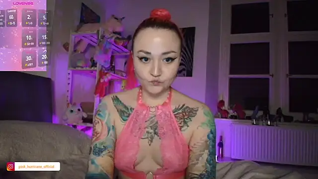 Snapshot of PinkHurricaneOfficial chatting on 01.30.25 PinkHurricaneOfficial online show from 01.30.25