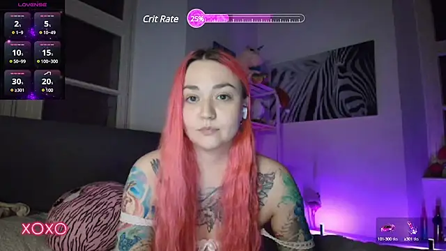 Snapshot of PinkHurricaneOfficial chatting on 02.28.25 PinkHurricaneOfficial online show from 02.28.25