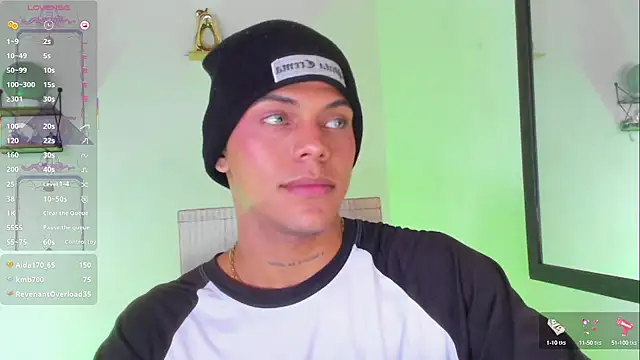 Snapshot of visaelX chatting on 02.27.25 visaelX online show from 02.27.25