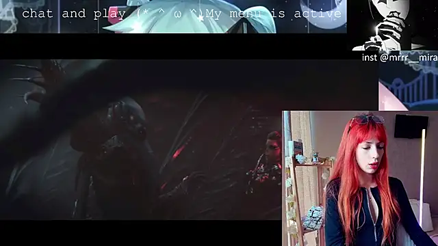 Snapshot of Meowroslava chatting on 10.08.25 Meowroslava online show from 10.08.25